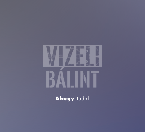 AHOGY TUDOK... borító